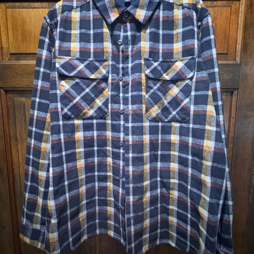 Patagonia Men's Long Sleeved Recycled Wool Shirt